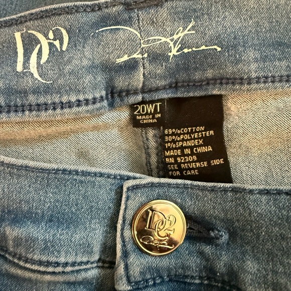 DG2 by Diane Gilman Blue Skinny Jeans - Picture 2 of 6